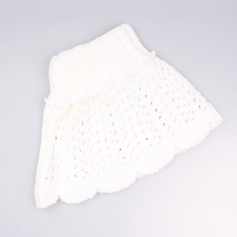 07812079-00 Ажурная манишка для девочки белая, все фото 1