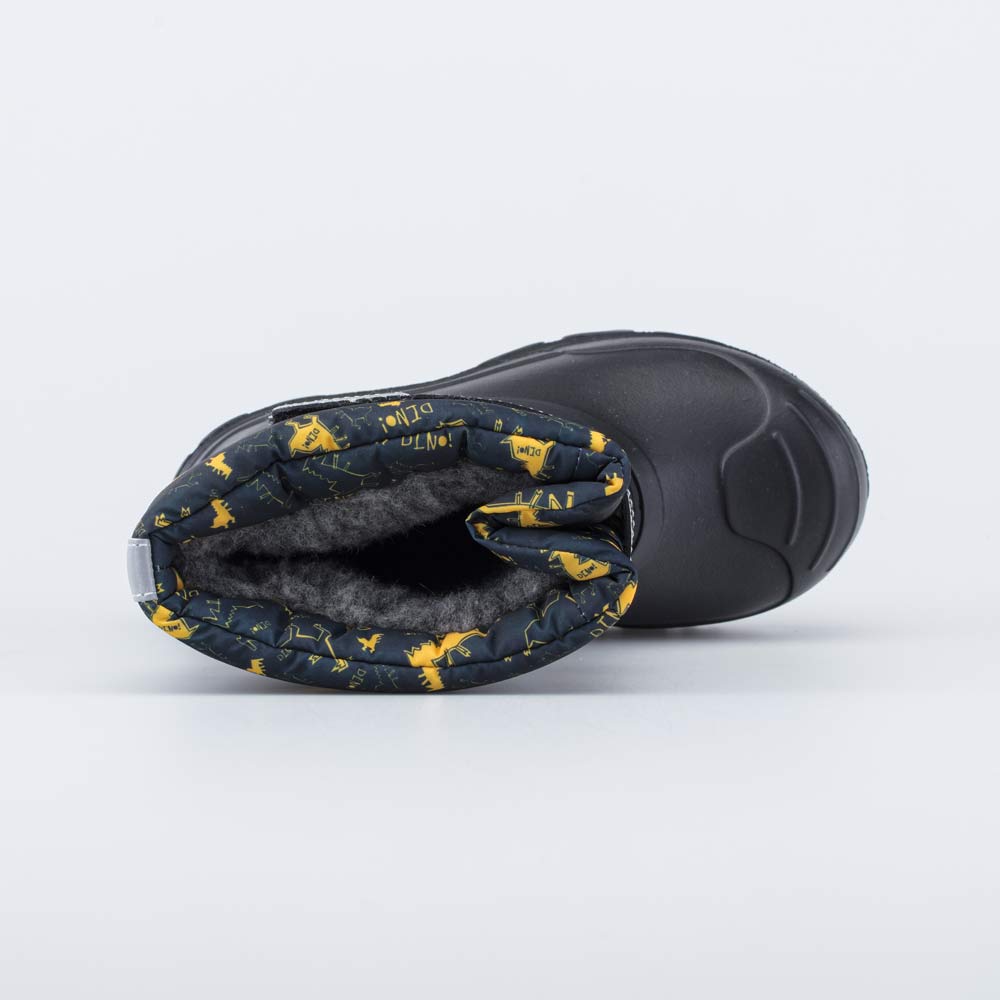 464090-42 Сноубутсы с липучками Желтый Дино, все фото 4