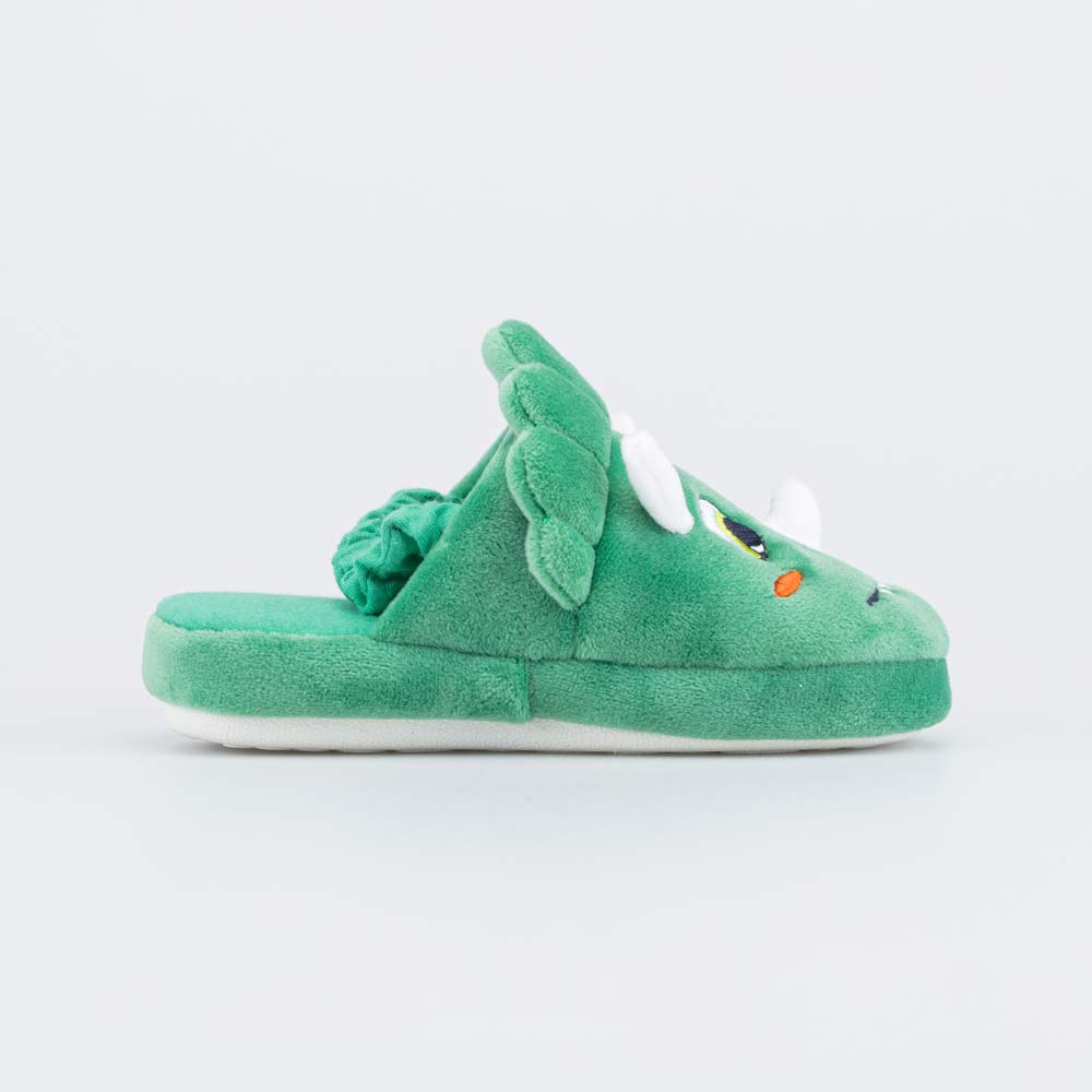 331313-12 Домашние тапочки Веселый динозавр зеленый, все фото 2