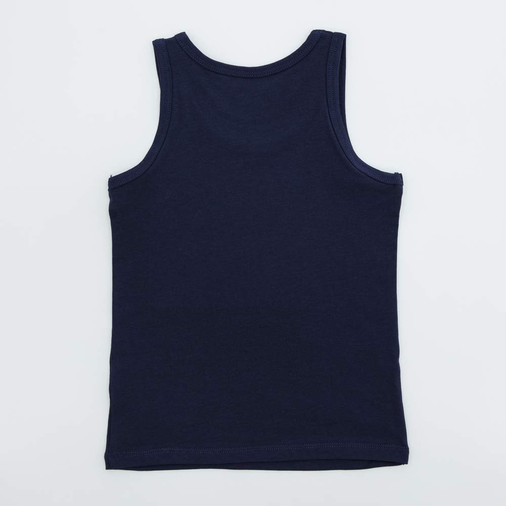 07754018-41 Майки для мальчика 2 шт. белый+синий, все фото 3