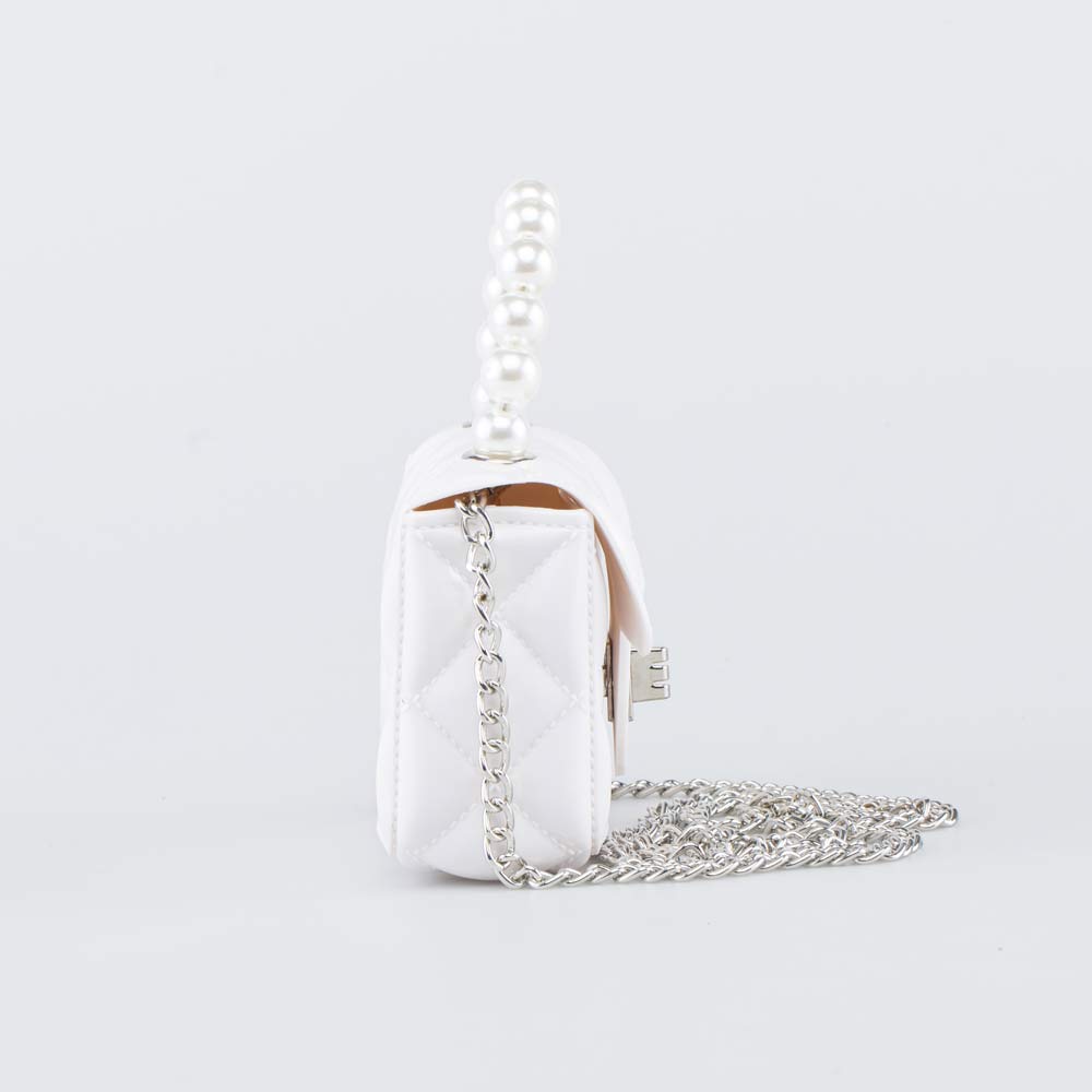 02809073-00 Мини сумка детская Жемчуг белый, все фото 2