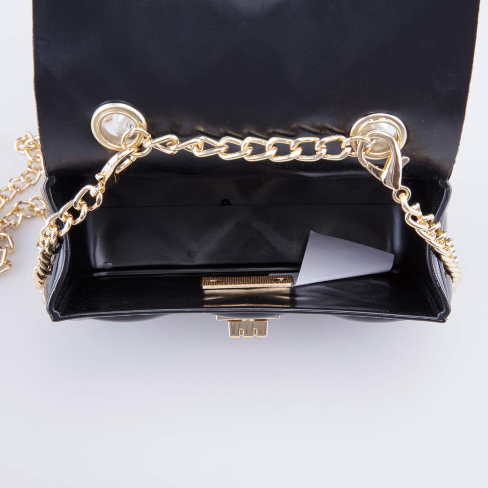 02809073-05 Мини сумка детская Жемчуг черный, все фото 5