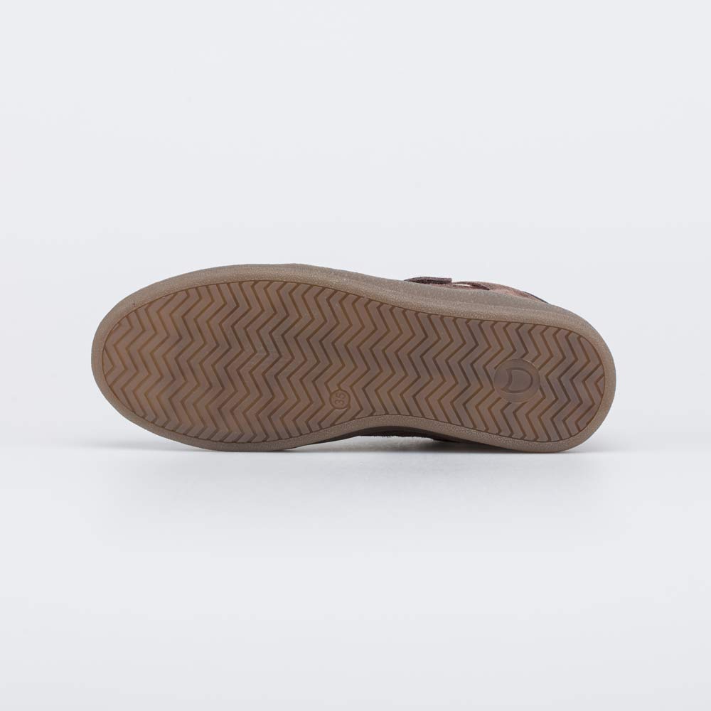 632375-12 Кожаные полуботинки-кеды для девочки Леопард, все фото 3