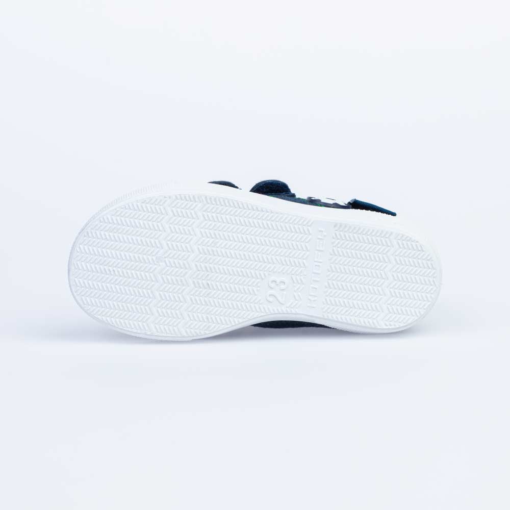 331116-12 Хлопковые кеды на липучках, все фото 3