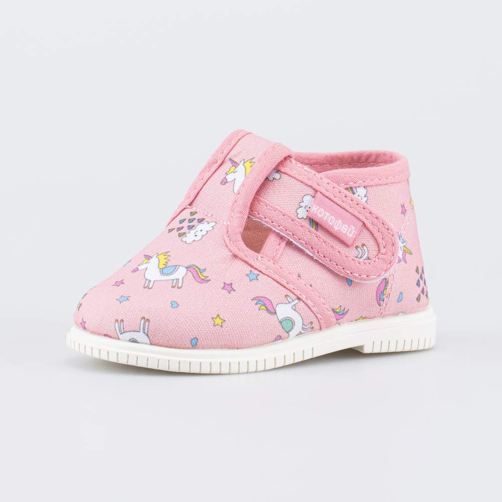131203-11 Текстильная обувь для первых шагов Единороги , все фото 1