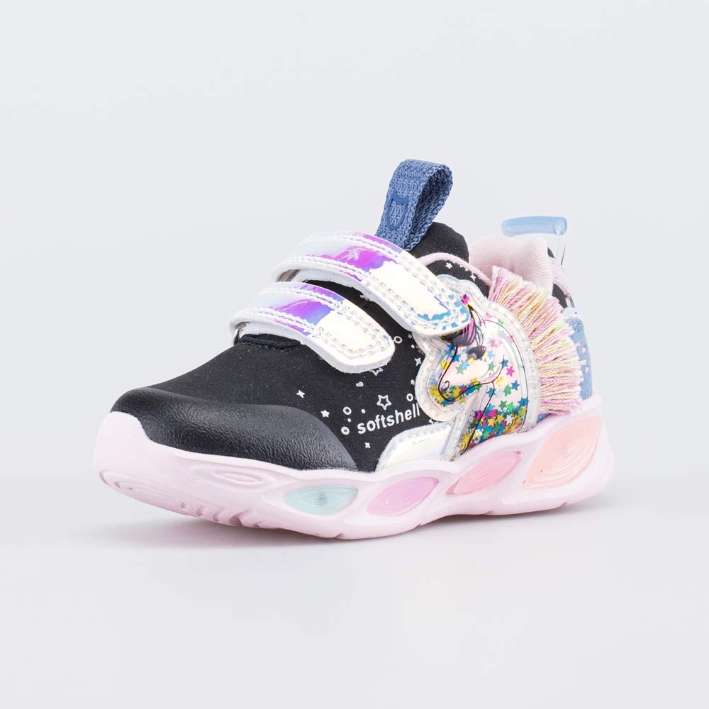 144274-71 Кроссовки с LED и Softshell Единорог, все фото 1