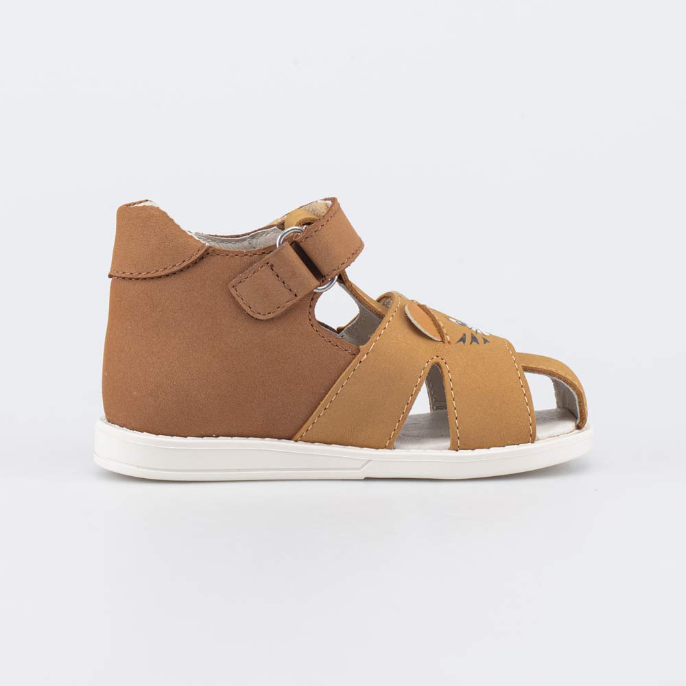 122236-21 Кожаные сандалии с регулируемым ремешком Тигренок , все фото 2