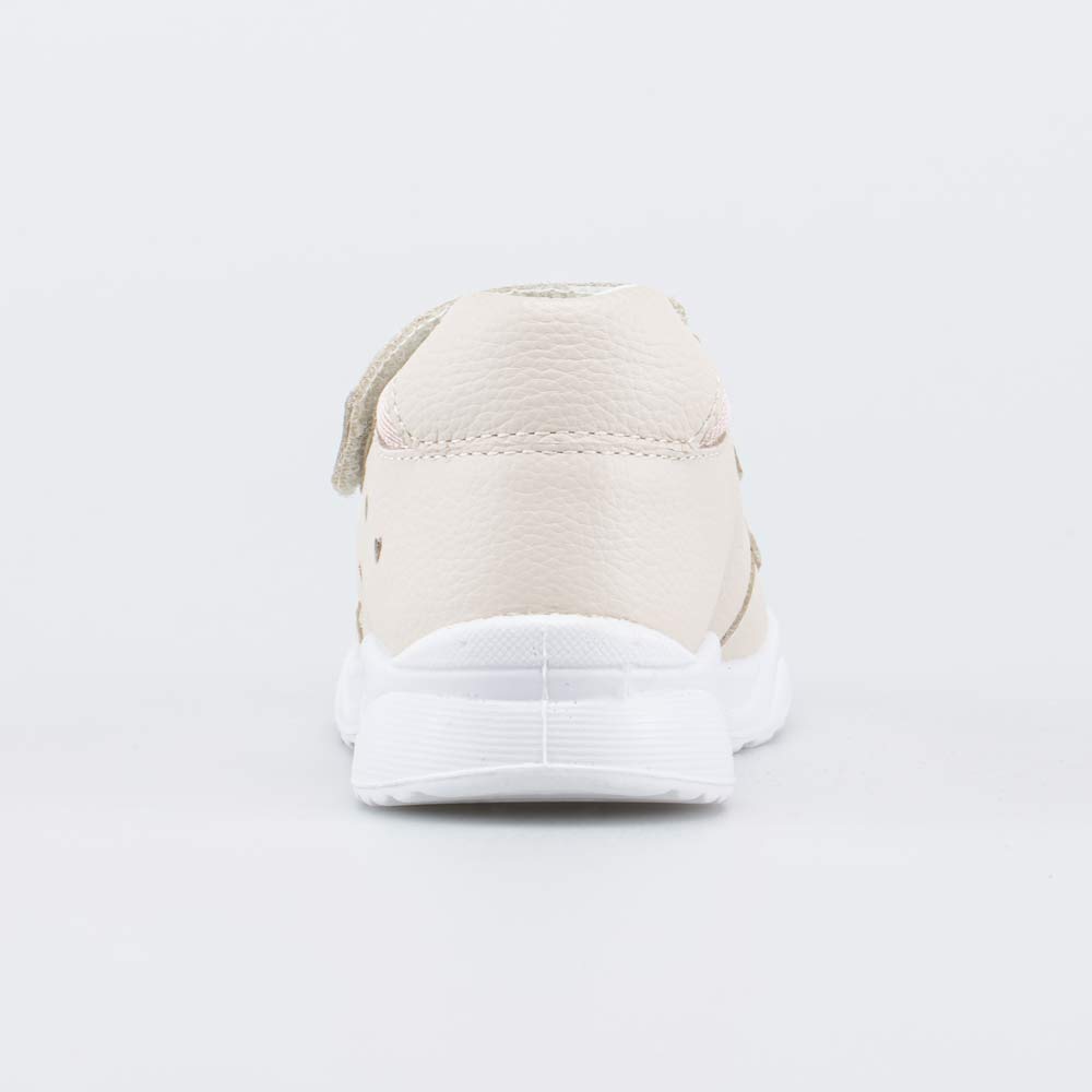 122239-22 Кожаные сандалии на липучках Сердечки , все фото 5