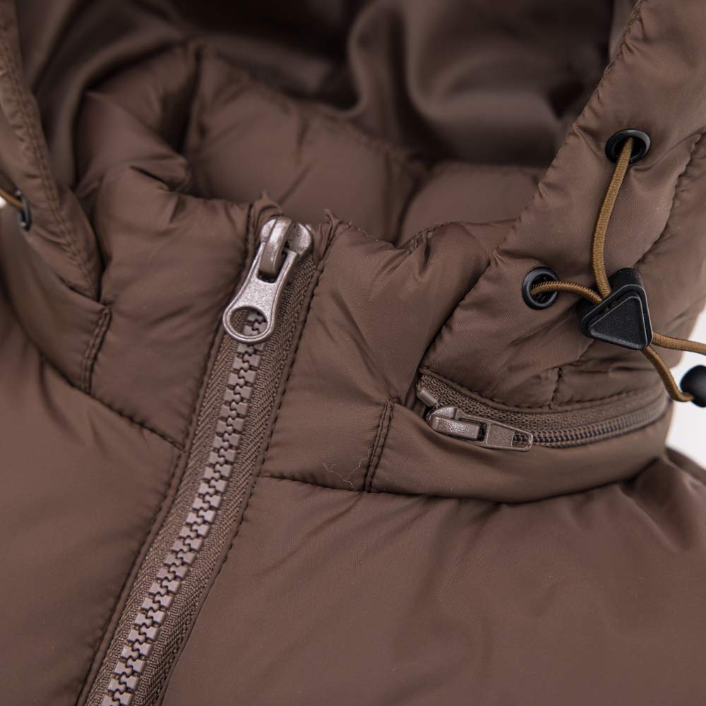 07785008-41 Коричневый дутый жилет для мальчика, все фото 5