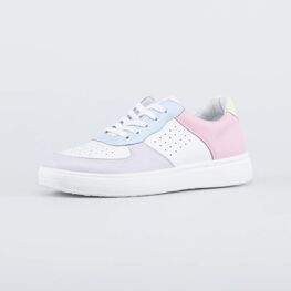 732347-26 Полуботинки из натуральной кожи для девочки разноцветный