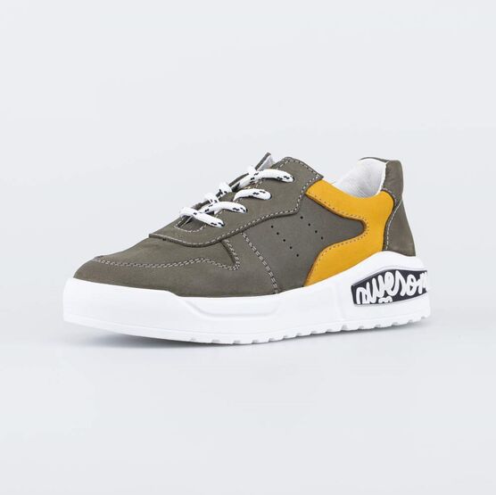 532306-22 Полуботинки для мальчика для мальчики оливковый