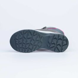 654814-42 Мембранные ботинки для девочки сер-роз фото №3