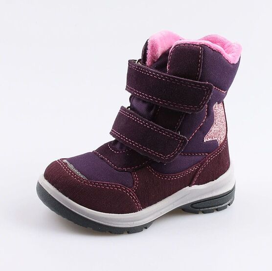 254978-41 Мембранные ботинки для девочки фио-роз