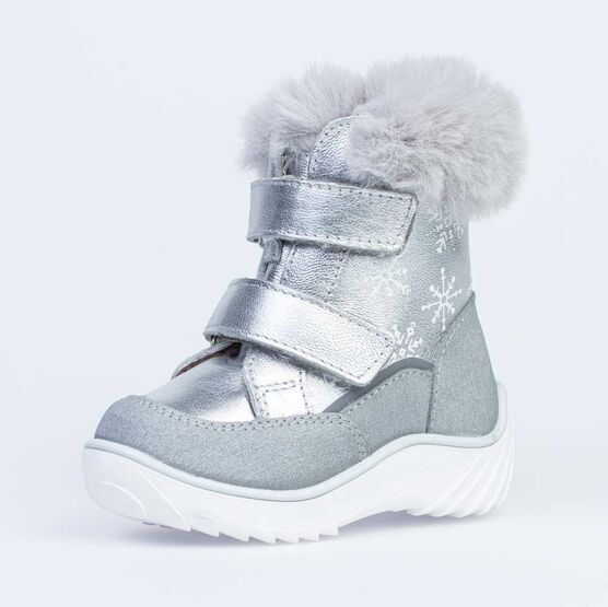 152260-51 Зимние ботинки для девочки для девочки серебристый