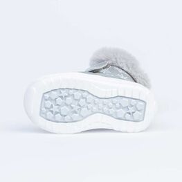 152260-51 Зимние ботинки для девочки для девочки серебристый фото №3