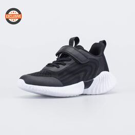 644410-13 Черные кроссовки на белой подошве для мальчики черный фото №2