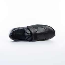 732318-21 Кожаные туфли для школьника для мальчики черный фото №4