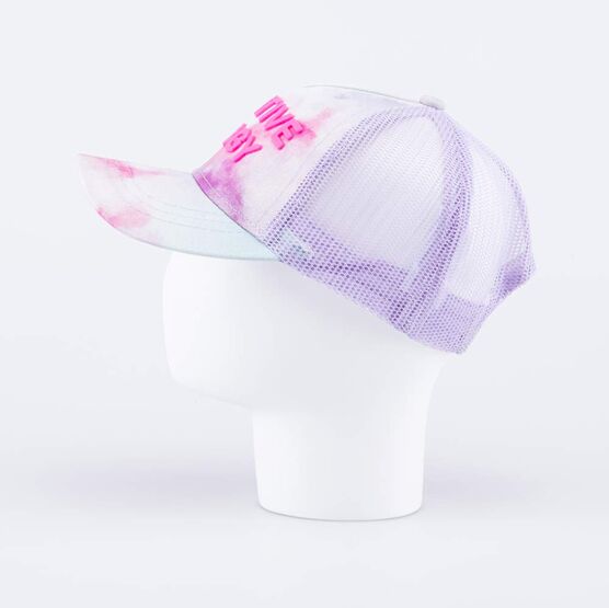 07809077-40 Кепка-бейсболка с сеткой для девочки Тай-Дай для девочки разноцветный фото №3