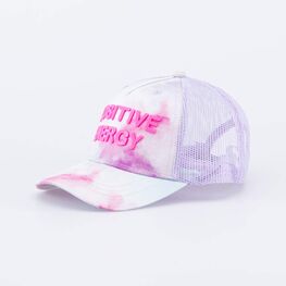 07809077-40 Кепка-бейсболка с сеткой для девочки Тай-Дай для девочки разноцветный