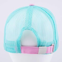 07809078-40 Кепка-бейсболка с сеткой для девочки Летний день для девочки разноцветный фото №4