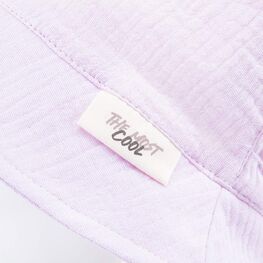 07810001-40 Панама из муслина розовая для девочки розовый фото №3