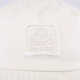 07810019-40 Белая панама с бахромой для девочки белый фото №4