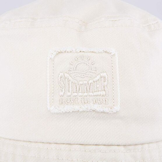 07810019-40 Белая панама с бахромой для девочки белый фото №4