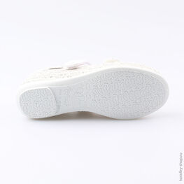 531055-71 Текстильная обувь для девочки серебрист. фото №3