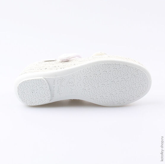 531055-71 Текстильная обувь для девочки серебрист. фото №3