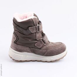 454987-42 Мембранные ботинки для девочки серый фото №2
