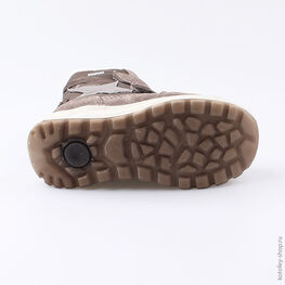 454987-42 Мембранные ботинки для девочки серый фото №3