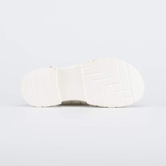 623029-22 Бежевые сандалии на липучках для девочки-подростка для девочки бежевый фото №3