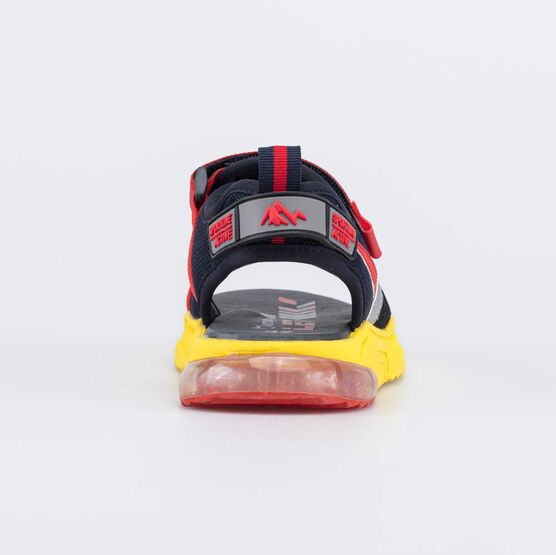 624029-23 Сандалии для мальчика Яркое лето для мальчики синий + красный фото №5