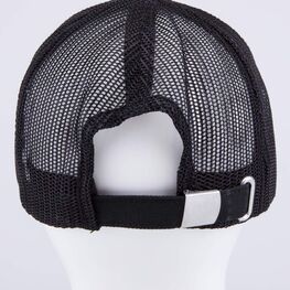 07711781-40 Кепка-бейсболка с сеткой черный для мальчики черный фото №4