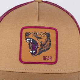 07711798-40 Кепка-бейсболка с сеткой для универсальные коричневый фото №3