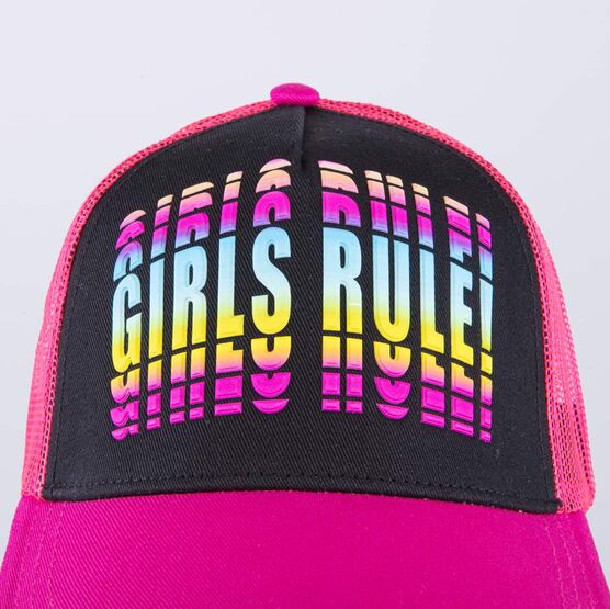 07811754-40 Кепка-бейсболка с сеткой розовый для девочки розовый фото №4