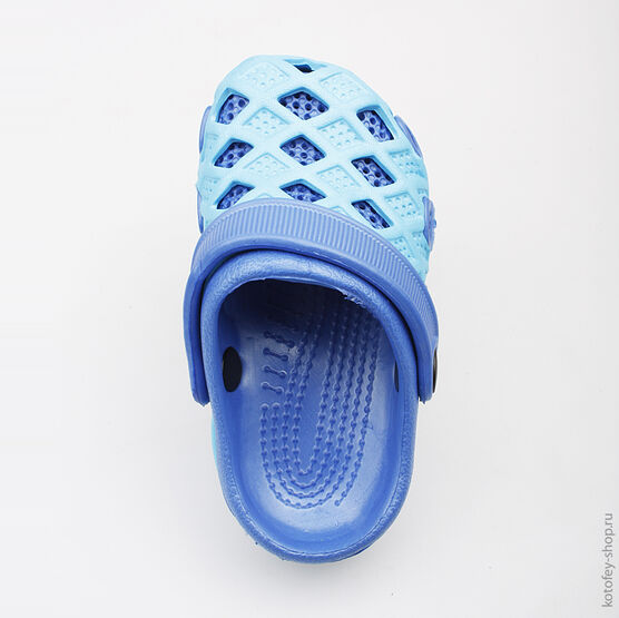 325026-01 Пляжная обувь сине-голубая для мальчики голубой фото №4