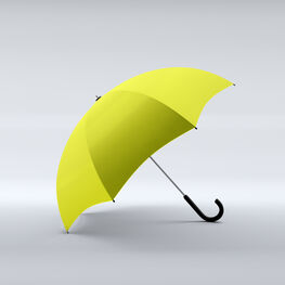 03007106-40 Зонт детский желтый для универсальные желтый фото №3