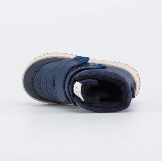 152393-54 Зимние ботинки с мехом для мальчики синий фото №4