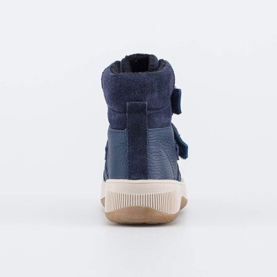 152393-54 Зимние ботинки с мехом для мальчики синий фото №5