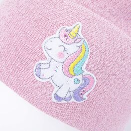 07811928-41 Шапка детская розовый для девочки розовый фото №3