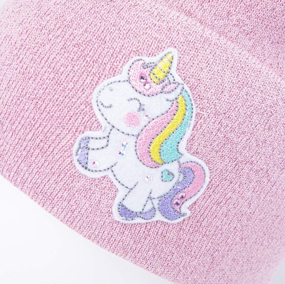 07811928-41 Шапка детская розовый для девочки розовый фото №3