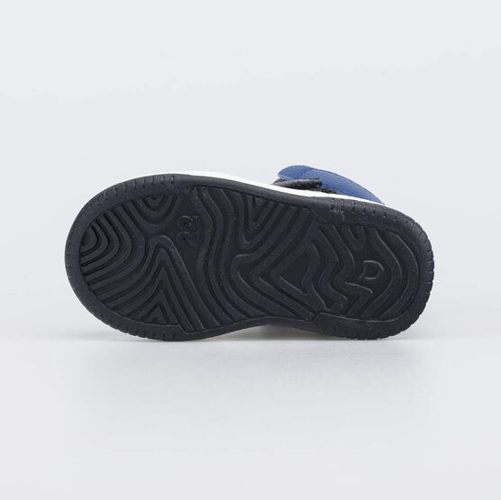 152397-12 Демисезонные ботинки-кеды для мальчика для мальчики черный + белый фото №3