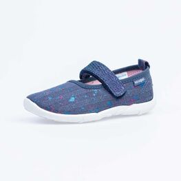 431155-11 Текстильная обувь для девочки светло-синий