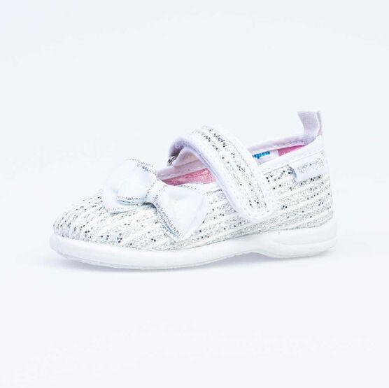 131127-16 Текстильная обувь для девочки белый