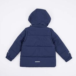 07757057-41 Куртка-трансформер синий для мальчики синий фото №2