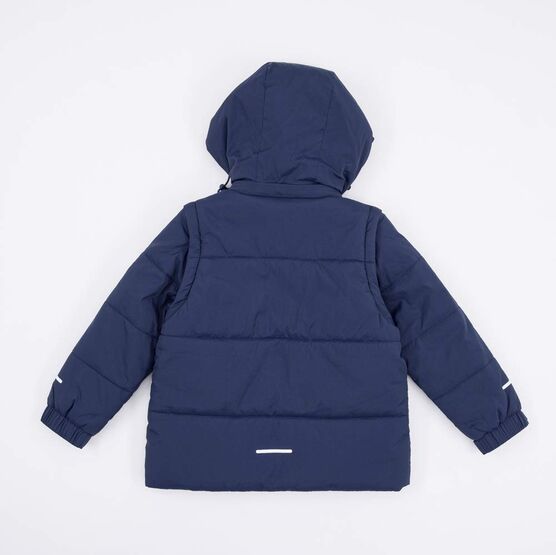 07757057-41 Куртка-трансформер синий для мальчики синий фото №2