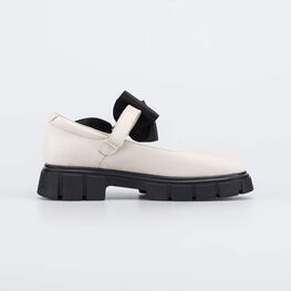 732370-21 Бежевые туфли для девочки-подростка для девочки бежевый фото №2