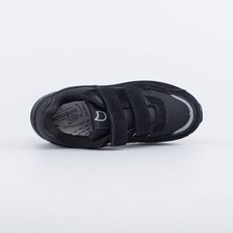 344162-76 Кроссовки со вставками из натуральной кожи для мальчики черный фото №4