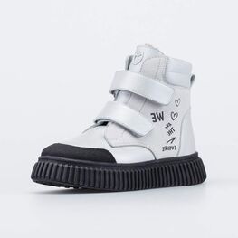 552335-42 Зимние ботинки для девочки для девочки серебрист.